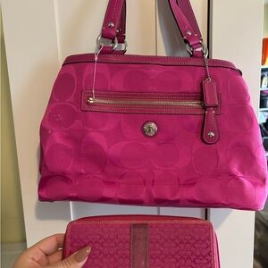 Pink Designer Handbag